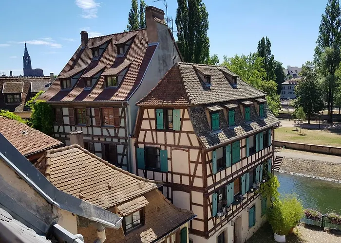 Le Nid De L'ill, Magnifique Duplex Cosy Petite France * 스트라스부르